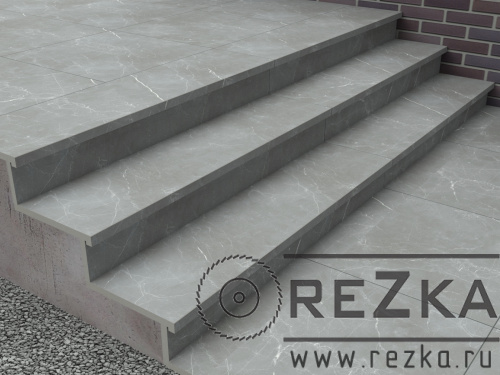 Уличная ступень Arion Gray Dark 1200х330*20 мм (120х33х2 см)