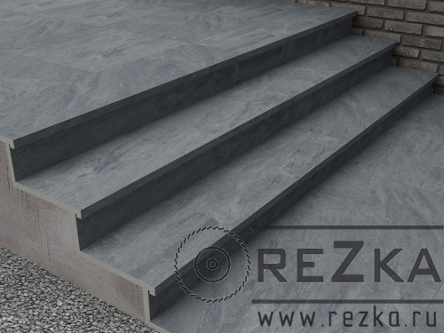 Уличная ступень Belstone Antracite 1200х330*20 мм (120х33х2 см)