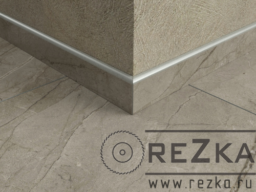 Плинтус из керамогранита Forte Dei Marmi Mystic Grey 1600х70 мм, δ = 9 мм, матовый