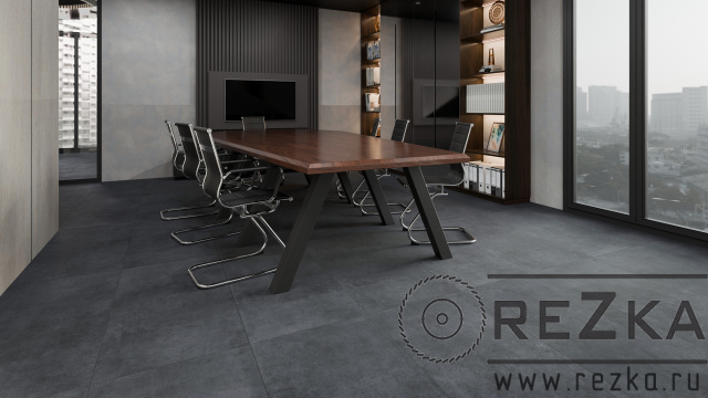 Керамогранит Urban Black 1200х600 мм (120х60 см) матовый